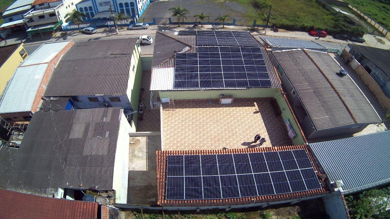 Instalação de painéis solares em residência – Ilios Energia Solar