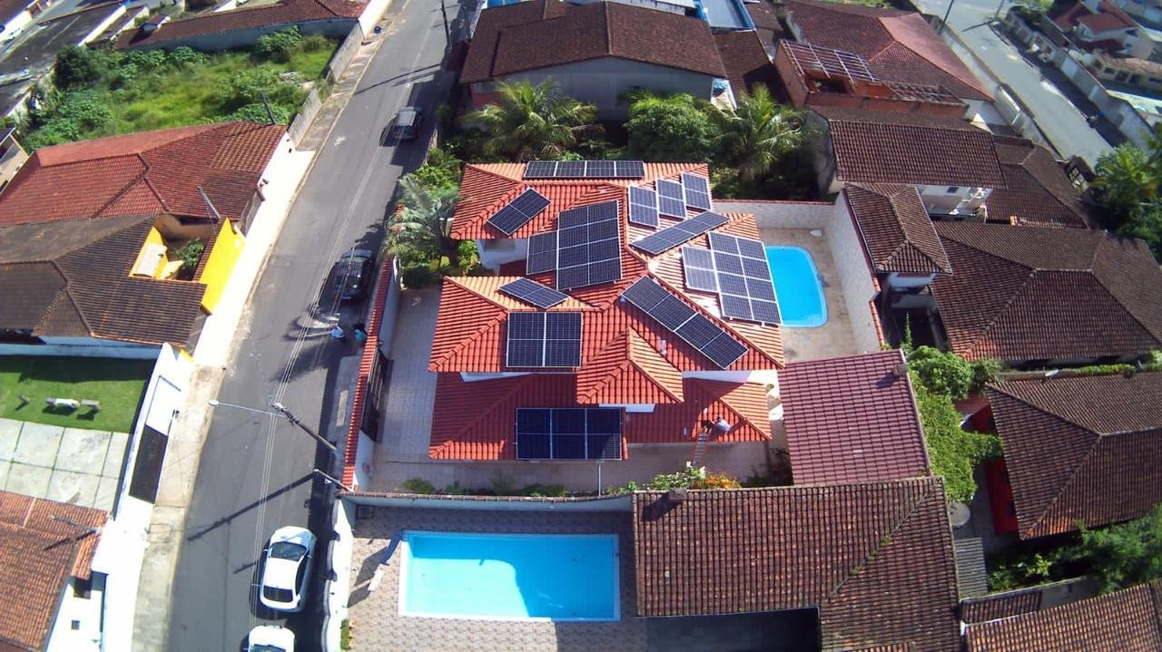 Projeto residencial solar
